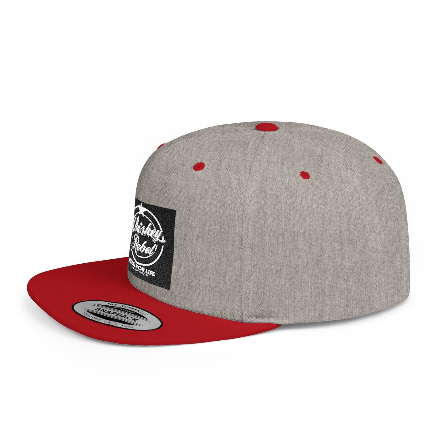 Whiskey Flask Flat Bill Snapback Hat, Stylish Men's Cap for Gifts, Trendy Summer Fashion, Beer Lover Accessories, Party Ready Gear