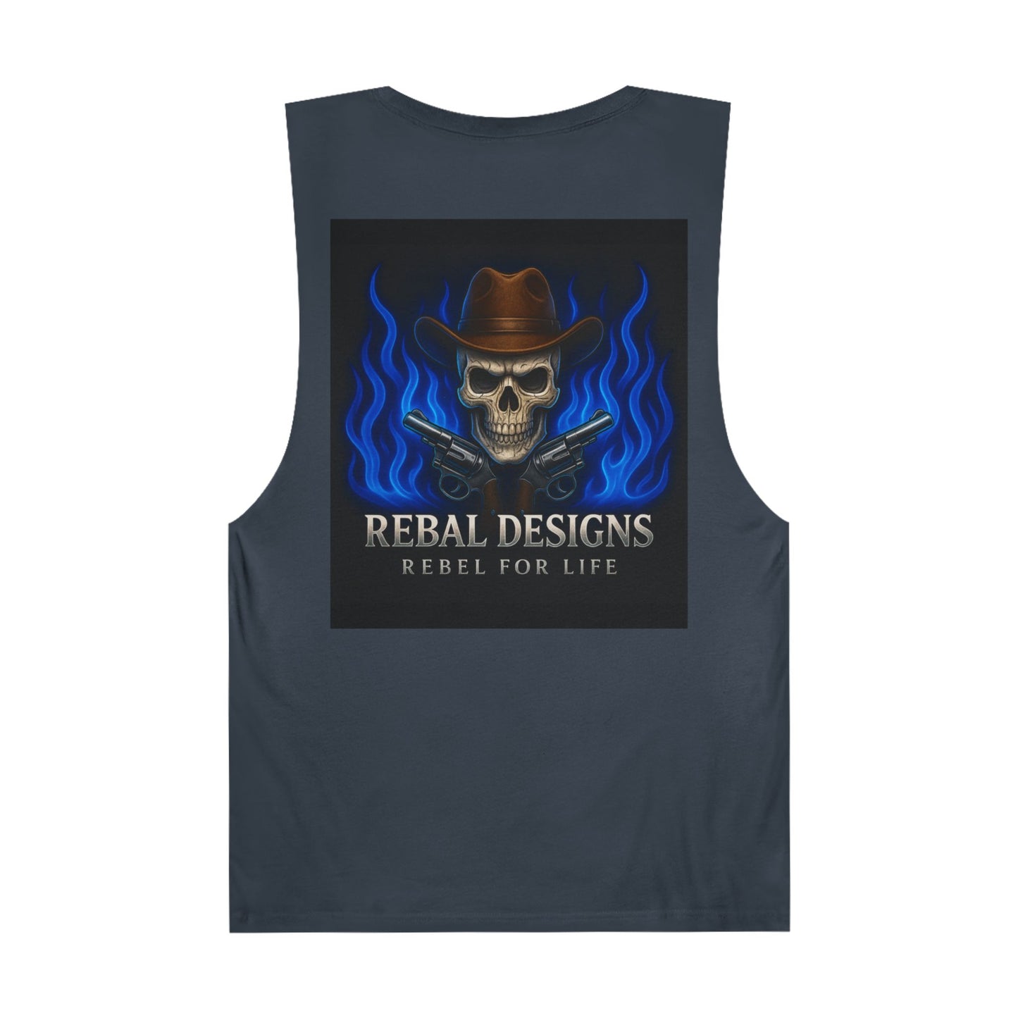 Unisex Graphic Tank Top - Rebel Designs, Perfect for Summer, Music Festivals, Everyday Wear, Gifts for Him/Her