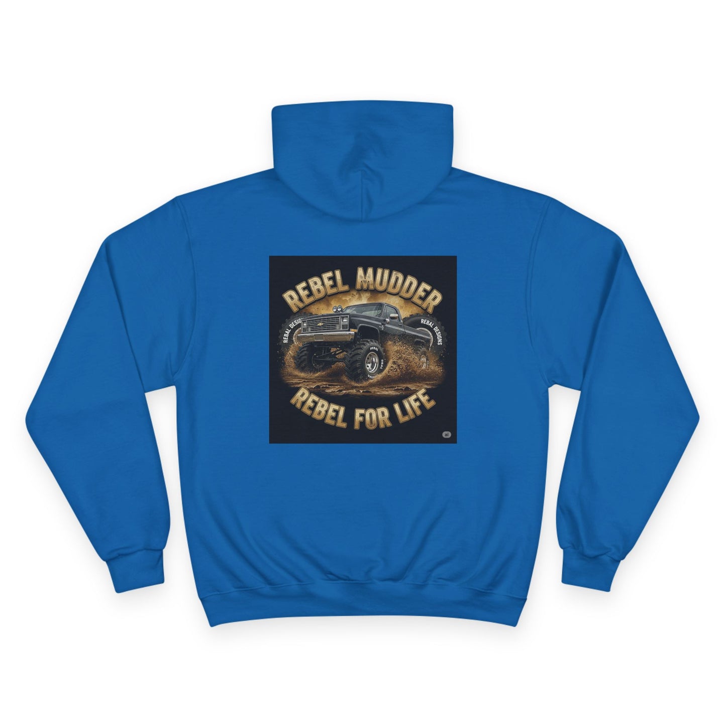 Rebel Mudder Hoodie – Perfect for Off-Road Adventurers, Outdoor Enthusiasts, Gifts for Him, Casual Wear, Rebel Designs