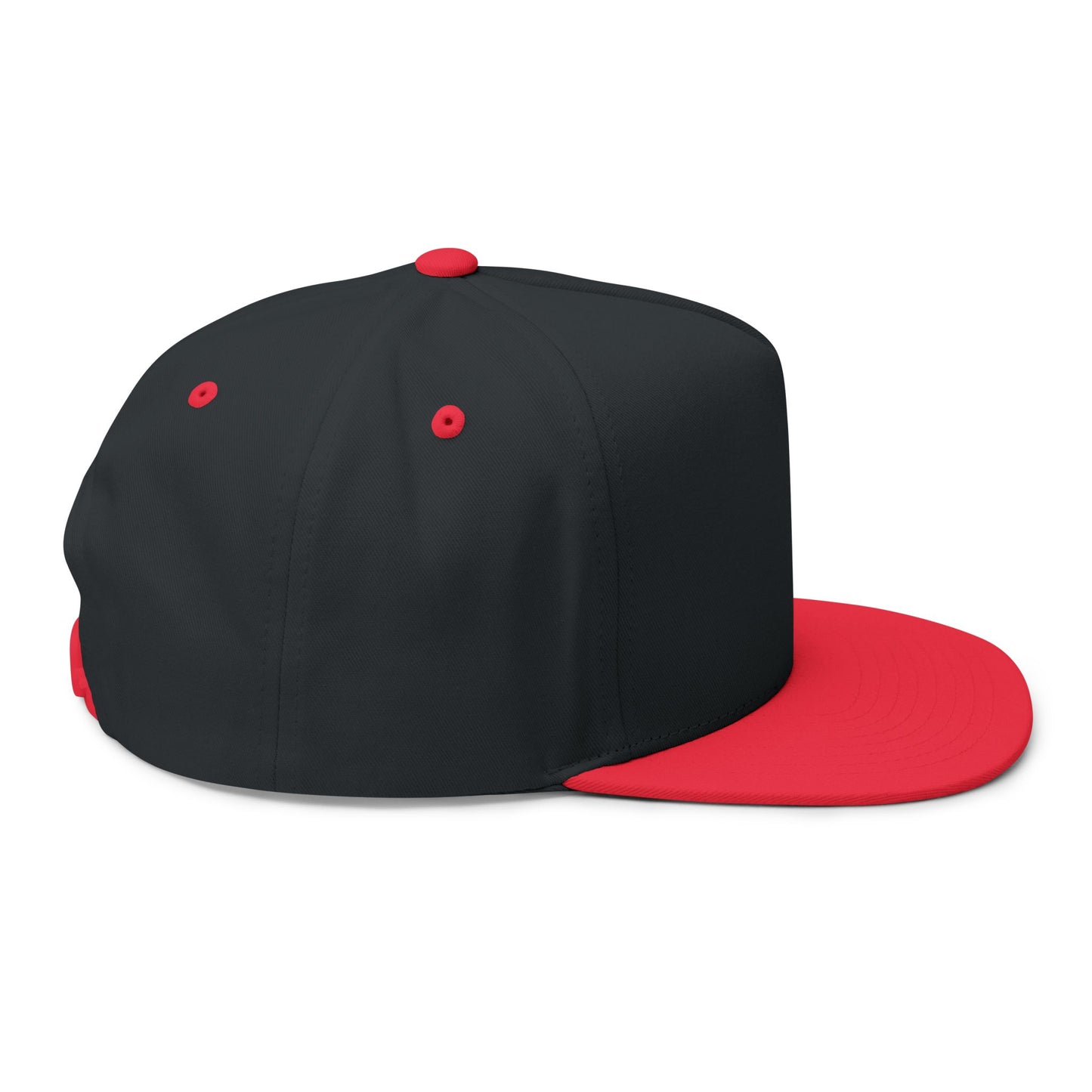 Embroidered Flat Bill Cap - Stylish Headwear for Trendsetters, Casual Wear, Gifts for Him, Street Style