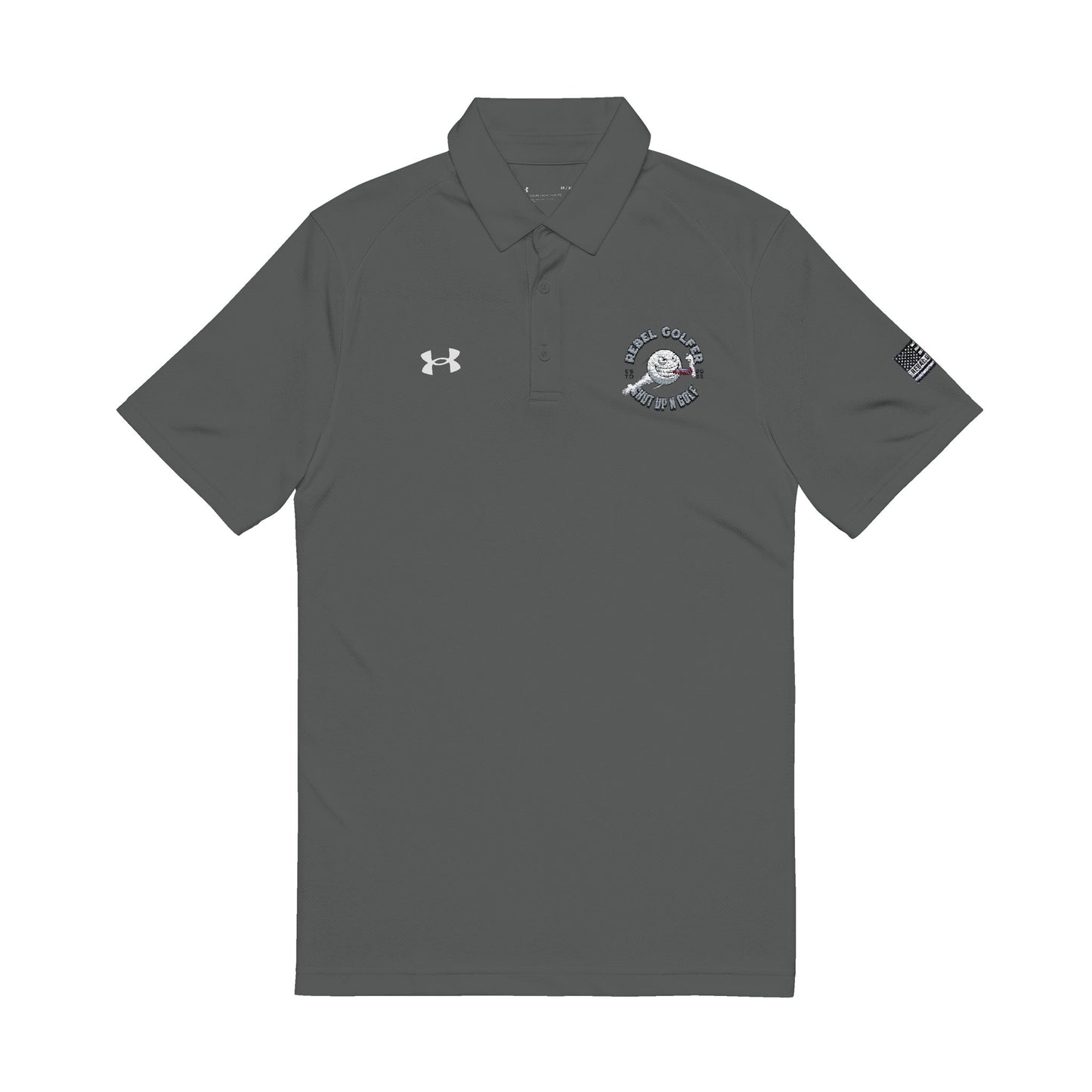 Men's Polo Shirt with Custom Embroidery, Stylish Athletic Wear, Perfect for Golf, Casual Outings, and Office Events