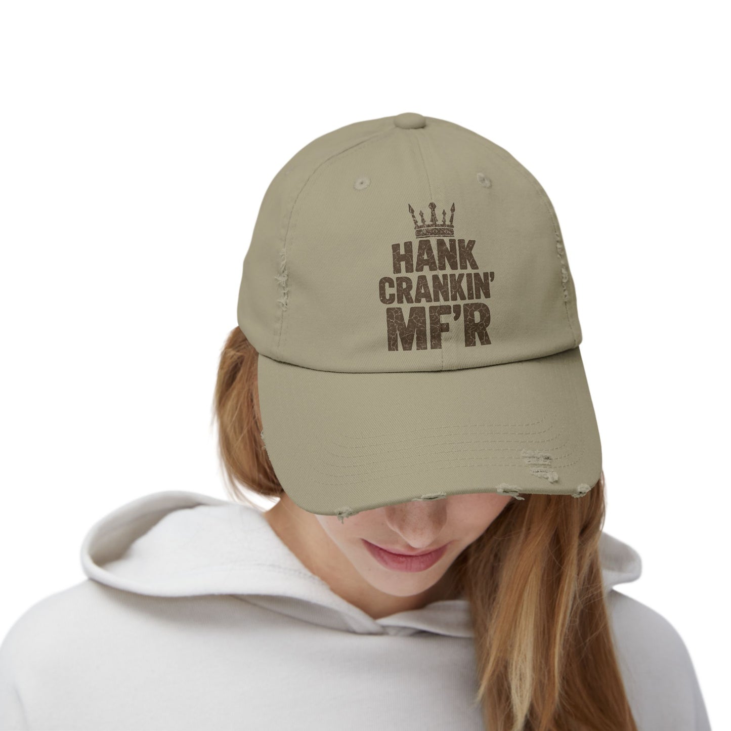 Distressed Unisex Cap - Trendy & Casual Headwear, Perfect for Music Lovers, Festivals, and Everyday Wear