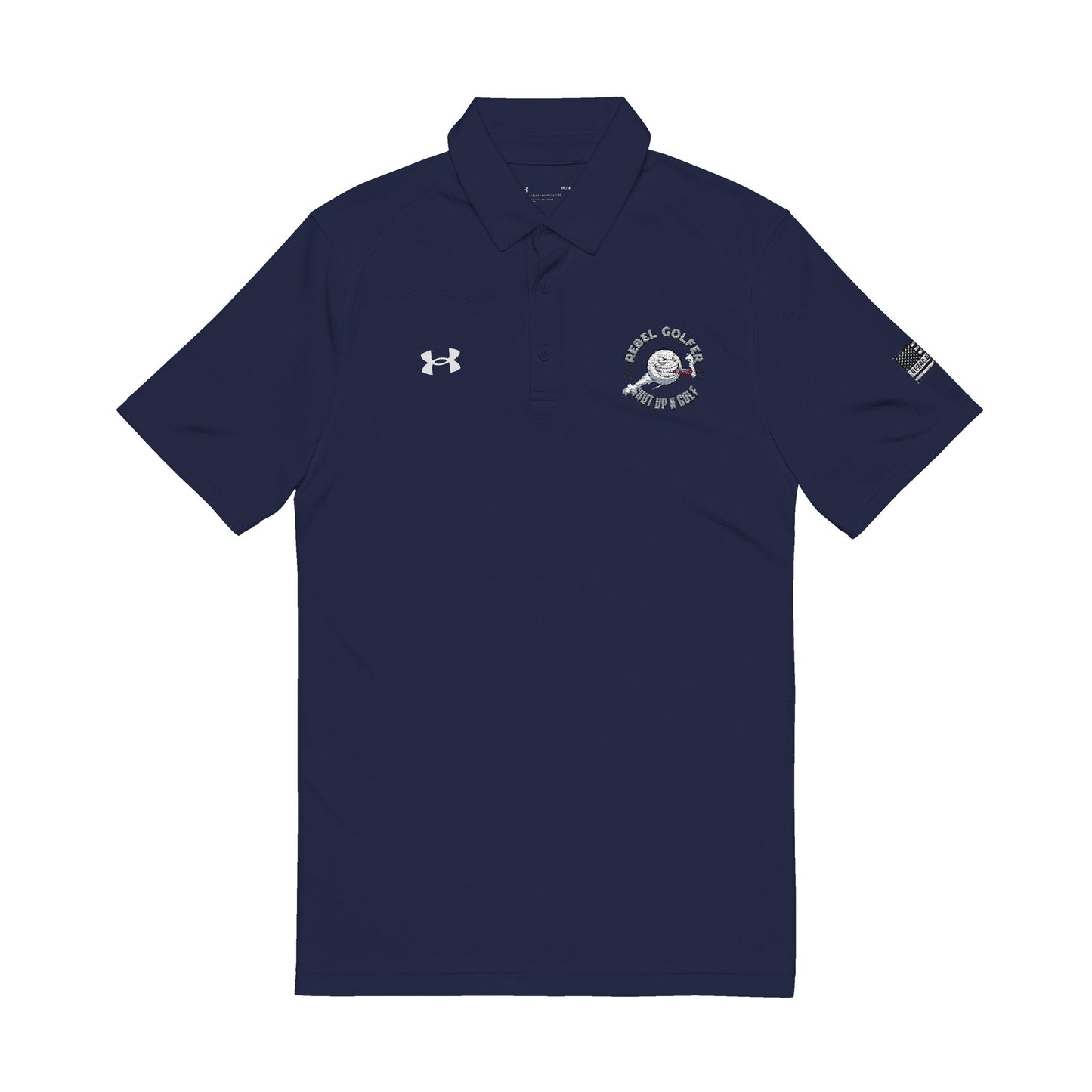 Men's Polo Shirt with Custom Embroidery, Stylish Athletic Wear, Perfect for Golf, Casual Outings, and Office Events