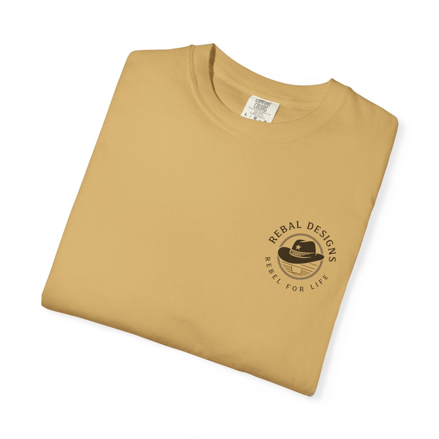 Copy of Rebel Skull T-Shirt - Unisex Garment-Dyed Tee for Free Spirits, Music Festivals, Casual Outings, Gifts for Him/Her, Everyday Wear