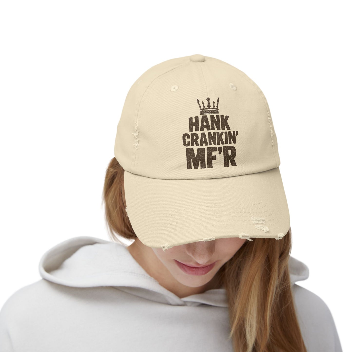 Distressed Unisex Cap - Trendy & Casual Headwear, Perfect for Music Lovers, Festivals, and Everyday Wear