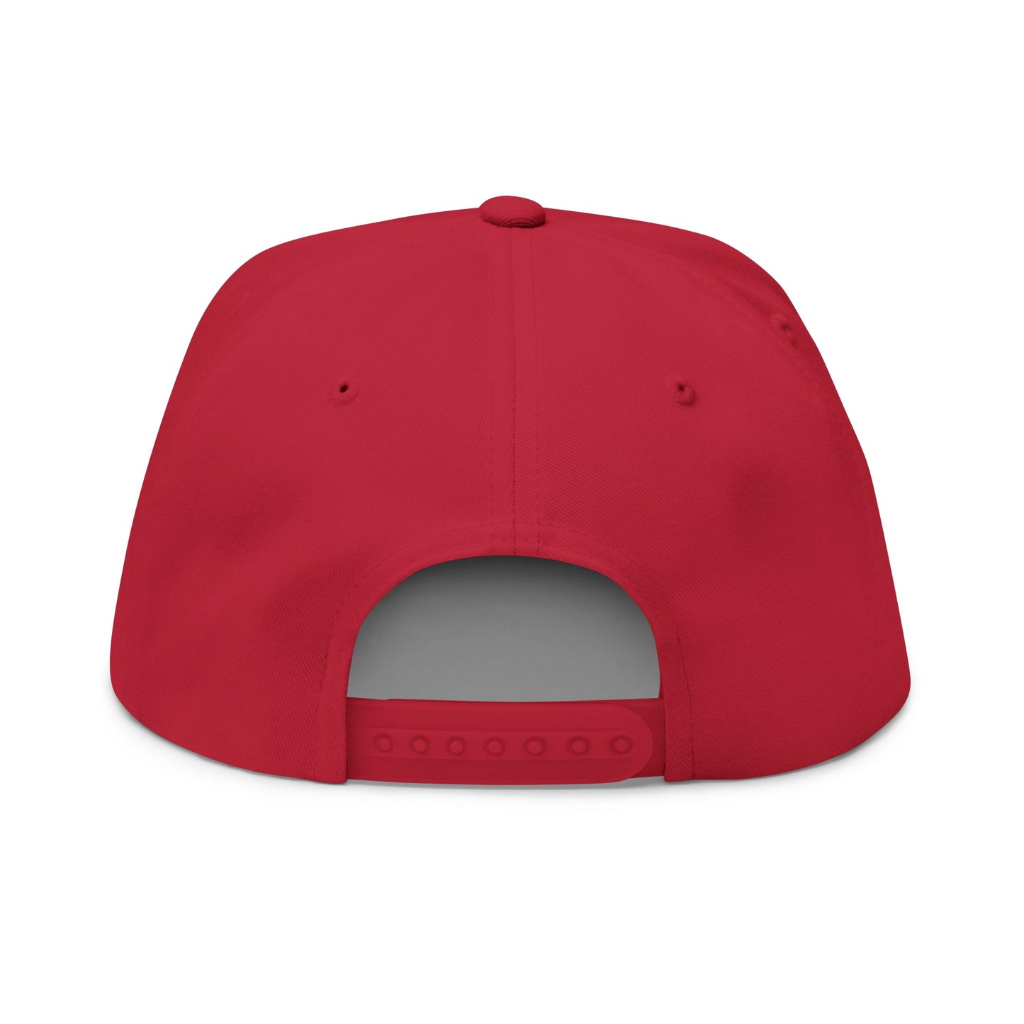 Embroidered Flat Bill Cap - Stylish Headwear for Trendsetters, Casual Wear, Gifts for Him, Street Style