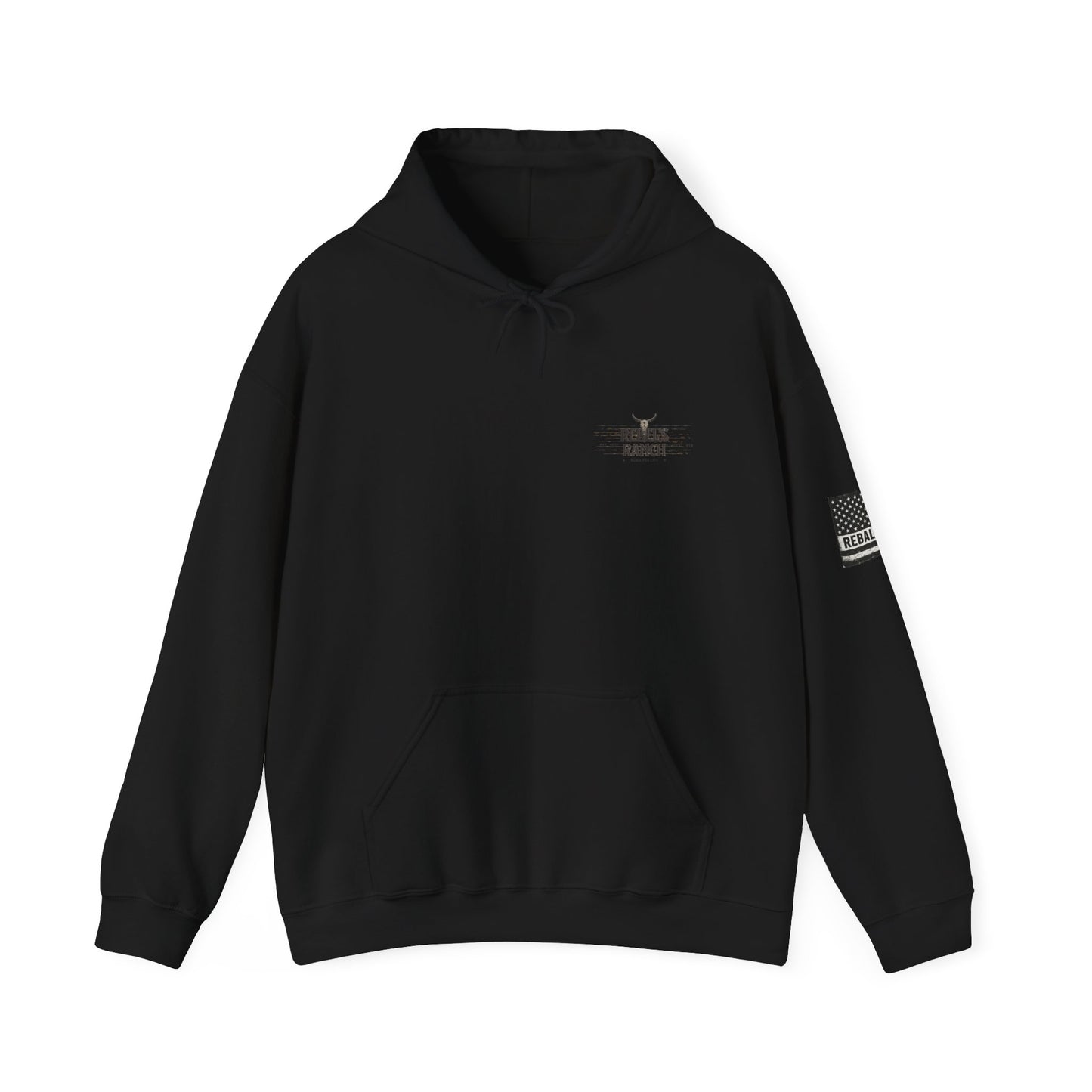 Rebels Ranch Hooded Sweatshirt | Cozy Casual Wear, Unisex Gift for Outdoorsy Friends, Perfect for Events and Relaxation