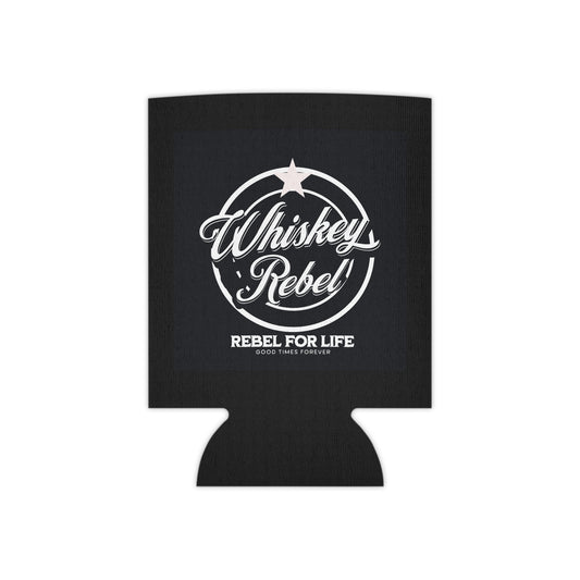 Whiskey Rebel Can Cooler | Party Favor, Gift for Whiskey Lovers, Summer BBQ, Outdoor Adventure, Beer Holder