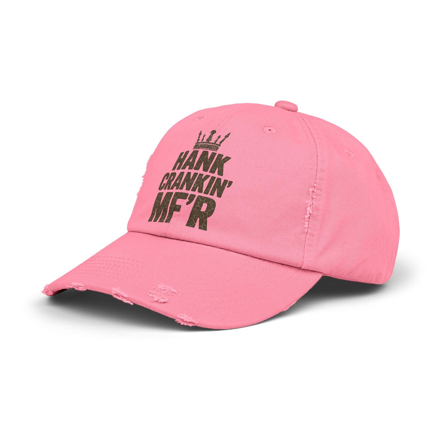 Distressed Unisex Cap - Trendy & Casual Headwear, Perfect for Music Lovers, Festivals, and Everyday Wear
